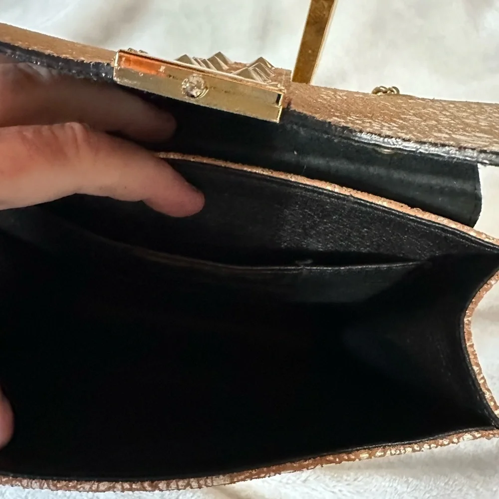 Cuir Rose metallic studded bag - Picture 5 of 11